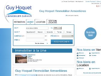 guyhoquet-immobilier-armentieres.com website preview