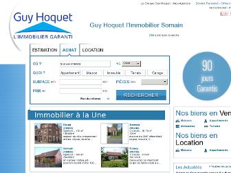 guyhoquet-immobilier-somain.com website preview