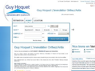 guyhoquet-immobilier-orthez.com website preview