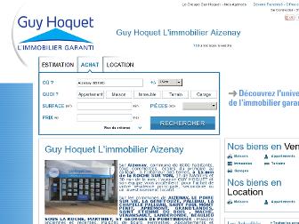 guyhoquet-immobilier-aizenay.com website preview