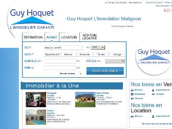 guyhoquet-immobilier-matignon.com website preview