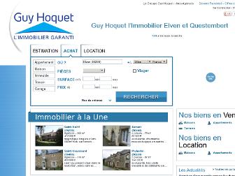 guyhoquet-immobilier-elven.com website preview
