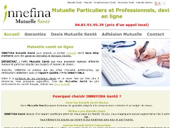 mutuelle-innefina-sante.fr website preview
