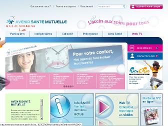 avenirsantemutuelle.fr website preview