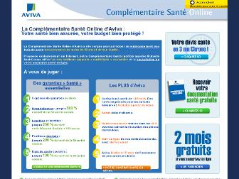 complementairesante-avivadirectonline.fr website preview