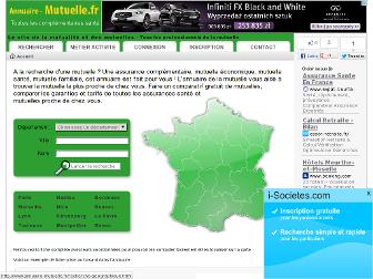 annuaire-mutuelle.fr website preview