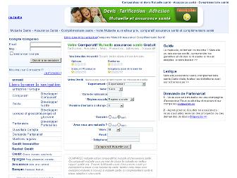 comparateur-mutuelle-sante.biz website preview