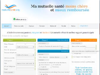 mutuellesante.org website preview