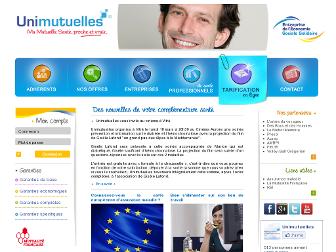 unimutuelles.fr website preview