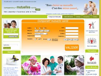 comparateur-mutuelles-sante.com website preview