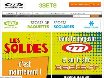 3sets.fr website preview