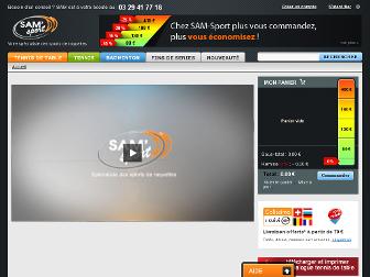 sam-sport.com website preview