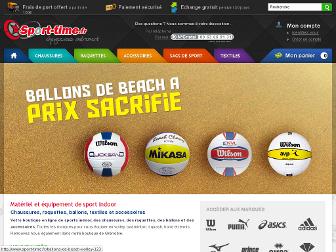 sport-time.fr website preview