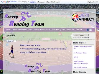 annecyrunning.com website preview