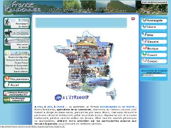 france-randonnee.fr website preview