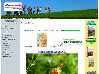 randonnee-jura.com website preview