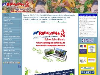 randopedestre93.fr website preview