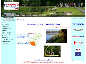 vendee.ffrandonnee.fr website preview