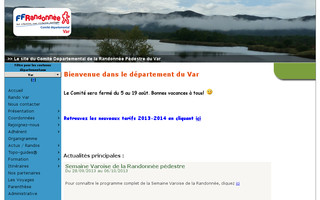 var.ffrandonnee.fr website preview