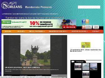 orleans-randonnee-pedestre.asptt.com website preview