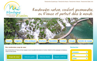 montagne-evasion.com website preview