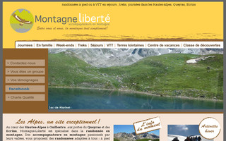 montagne-liberte.com website preview