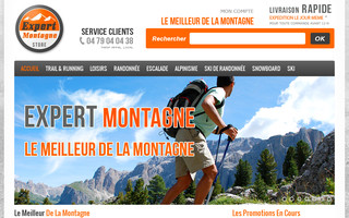 expertmontagne.com website preview