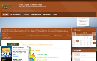 montagneetrandonnee.asso-web.com website preview