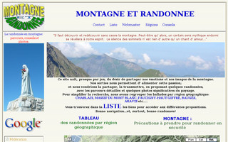 montagne-et-randonnee.it website preview