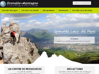 grenoble-montagne.com website preview