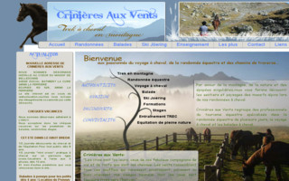 crinieresauxvents.fr website preview