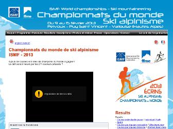 ski-ecrins.com website preview