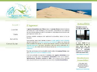 location-immobiliere-lacanau.com website preview