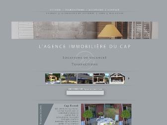 agence-cap-ferret.fr website preview