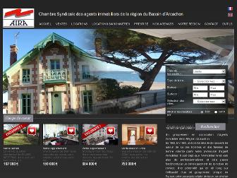 immobilier-arcachon.com website preview