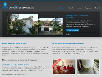source-immobilier.fr website preview