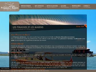 pinasse-bassin-arcachon.com website preview