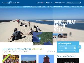 bassin-arcachon.com website preview