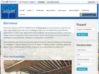 laforet-draguignan.com website preview