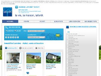 laforet-immobilier-lorraine.com website preview