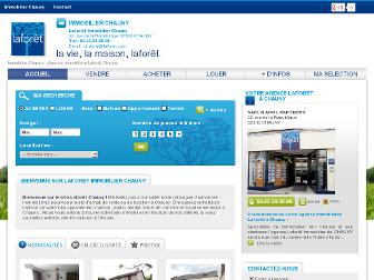 laforet-immobilier-chauny.com website preview