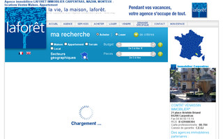 laforet-immobilier-carpentras.com website preview