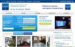 laforet-immobilier-mennecy.com website preview