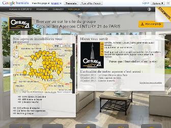 century21paris.com website preview