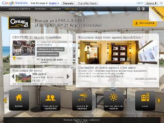 century21-argens-frejus.com website preview