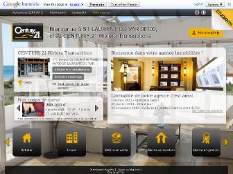 century21rivieratransactions.com website preview