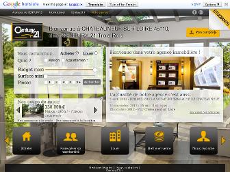 century21-3rois-chateauneuf.com website preview