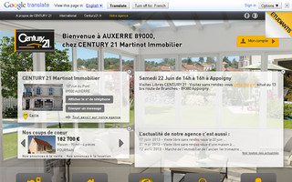 century21-martinot-immobilier-auxerre.com website preview