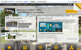 century21-les-arcades-cholet.com website preview