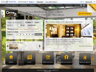 century21-ir-bourgoin.com website preview